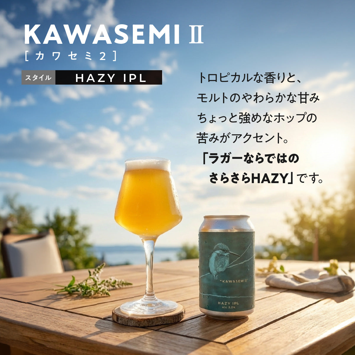 ヘイジーIPL “KAWASEMI Ⅱ（カワセミ2）”3本セット